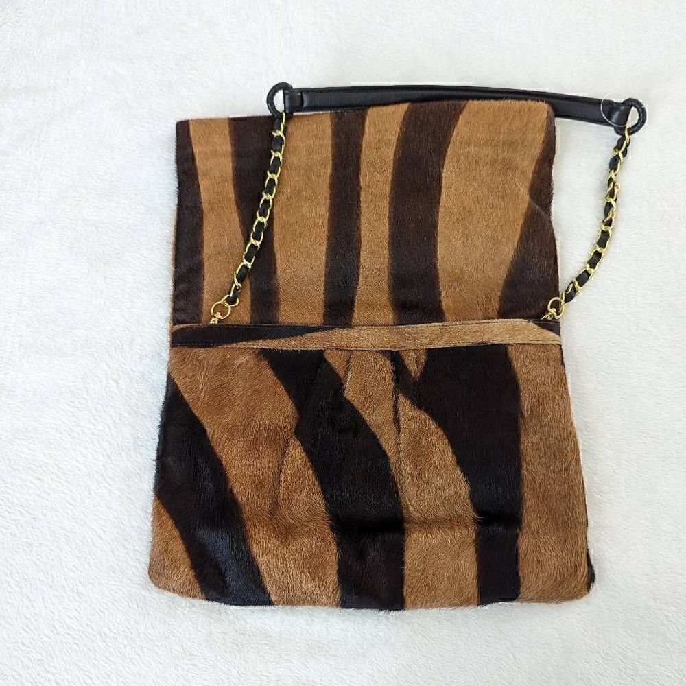 Justified Hunt Evil Eye Natural Hair on Hide Purse - Picture 11 of 12